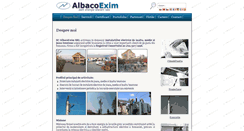 Desktop Screenshot of albacoexim.ro